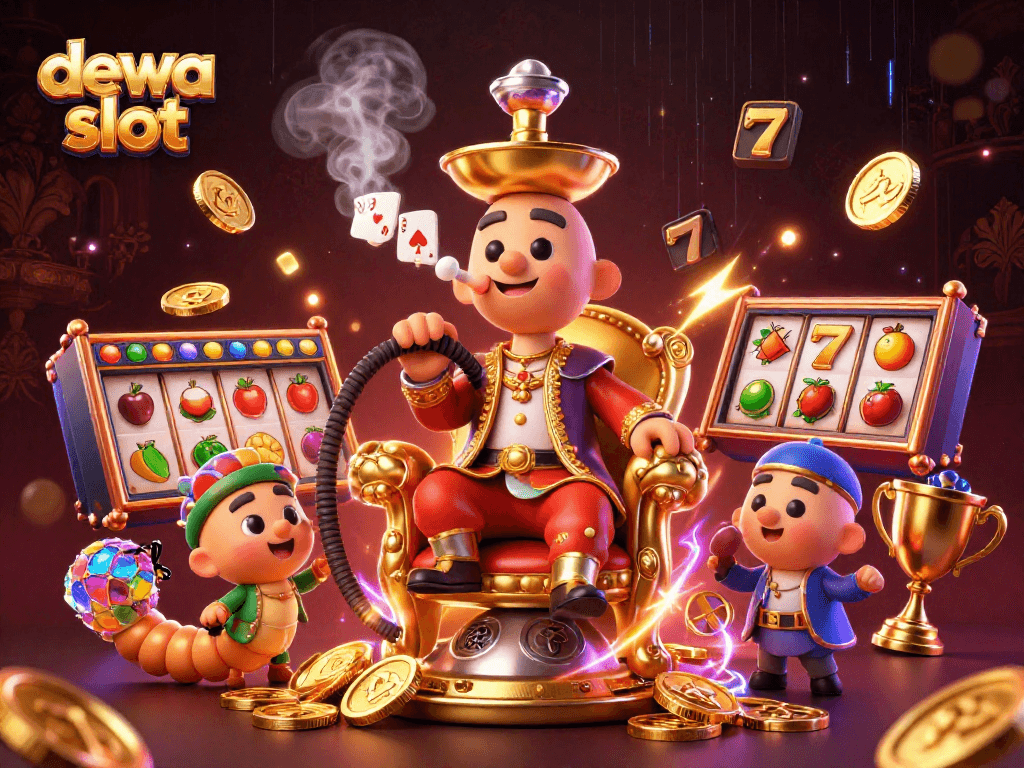 Mainkan dewa slot dengan simbol jackpot dan pemandangan menarik dari permainan slot di WIH69.