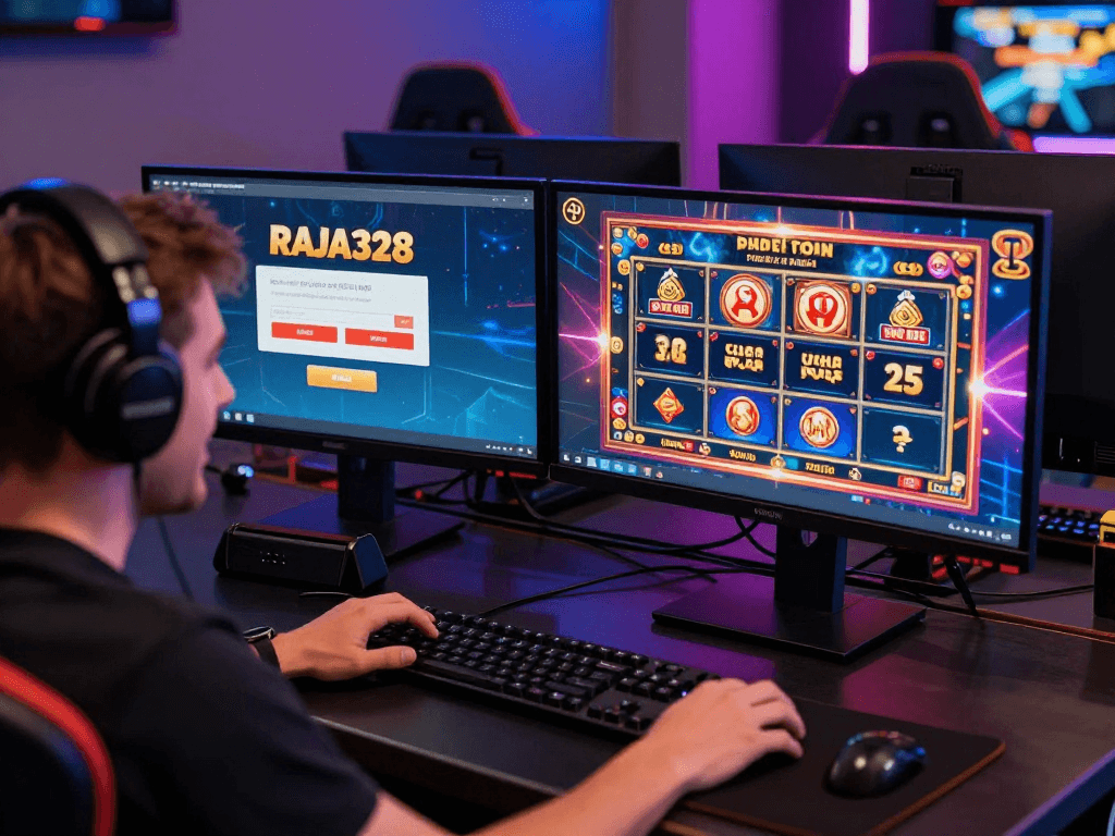 Experience raja328 login excitement with vibrant online gaming activities and immersive visuals.