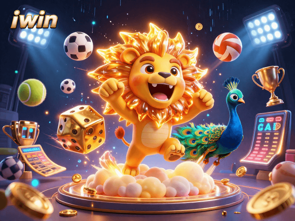Join the excitement at iwin with a vibrant 3D sports betting scene featuring dynamic game action!