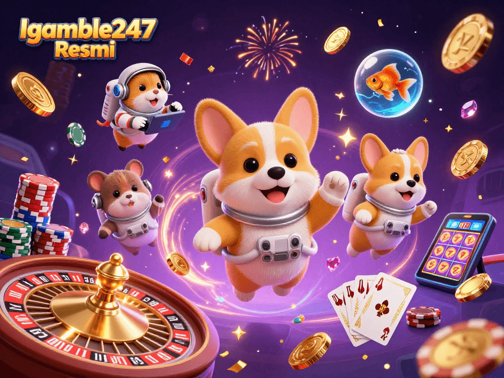 Play exciting games at Igamble247 Resmi featuring dynamic casino elements and immersive 3D graphics.