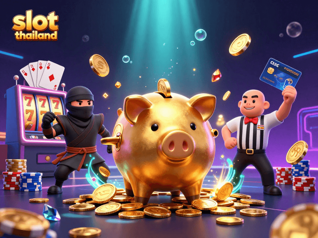 Slot Thailand: Mainkan slot dengan karakter kreatif dan elemen kasino yang menarik.