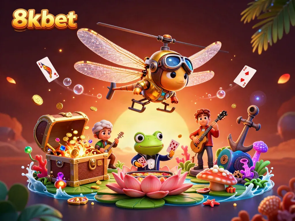 Engage in thrilling gameplay at 8xbet with unique characters and vivid casino visuals