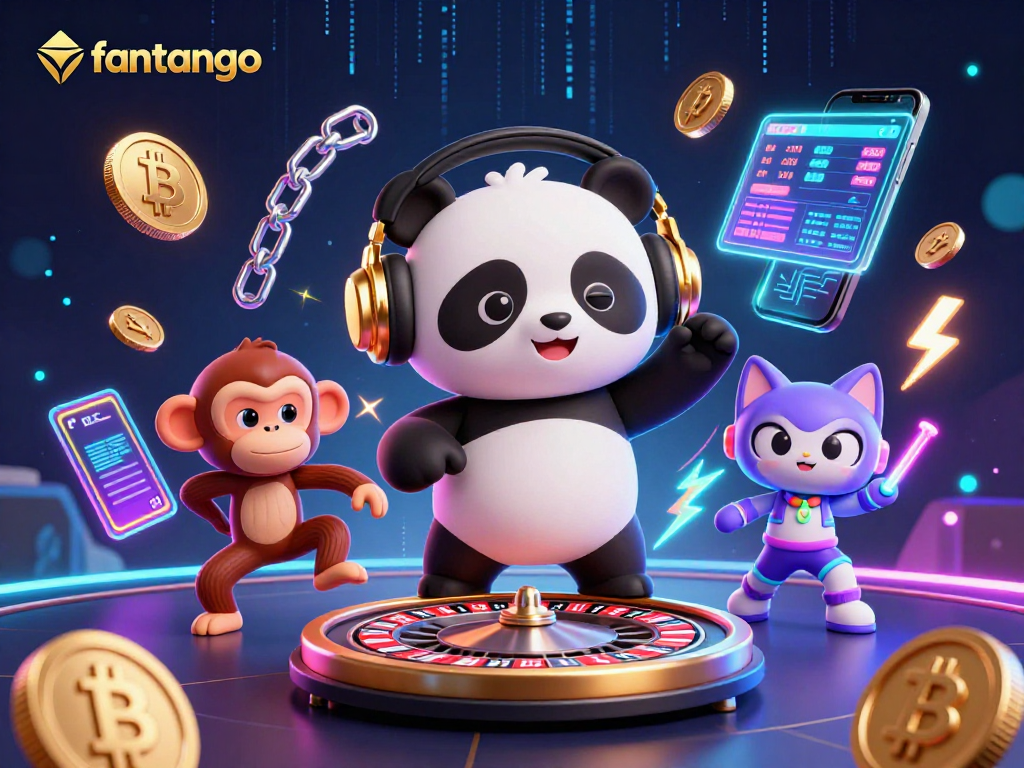 Join the fun with fantango as a DJ panda spins while a breakdancing monkey lights up the dance floor.