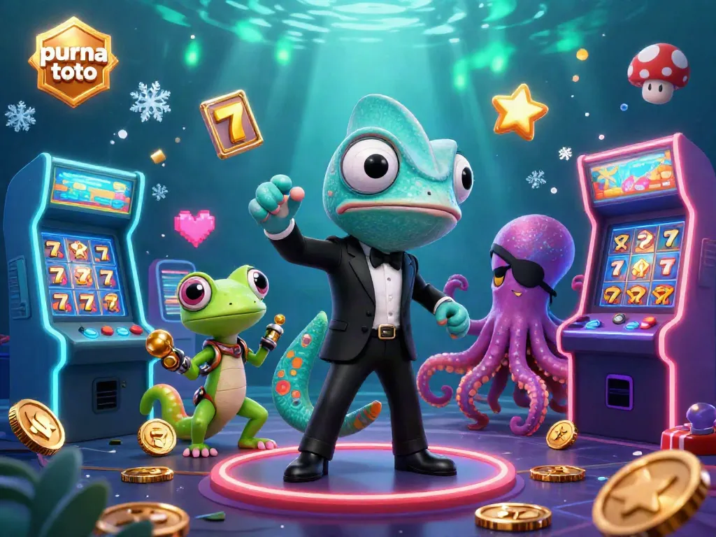 Menangkan putaran di purna toto dengan chameleon agen rahasia dan mesin slot colorful.
