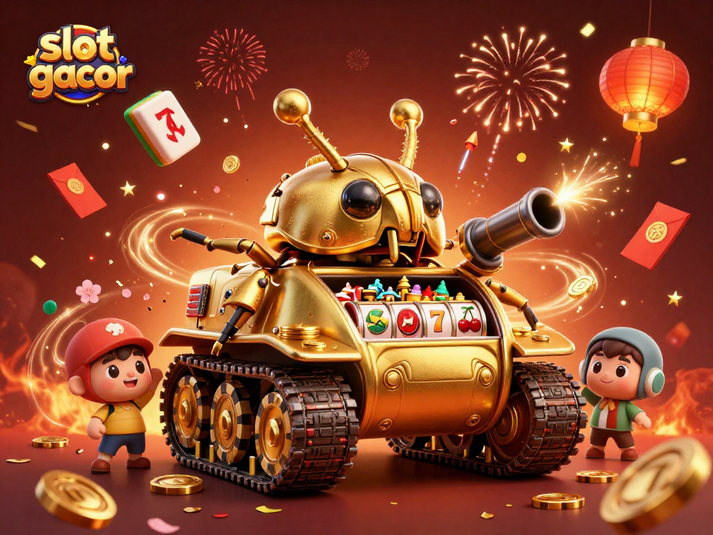 Spin winning slot gacor reels in a vibrant 3D casino world bursting with excitement.
