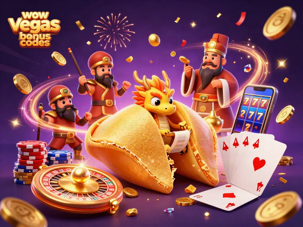 Experience exciting gameplay with wow vegas bonus codes for free coins and fun!