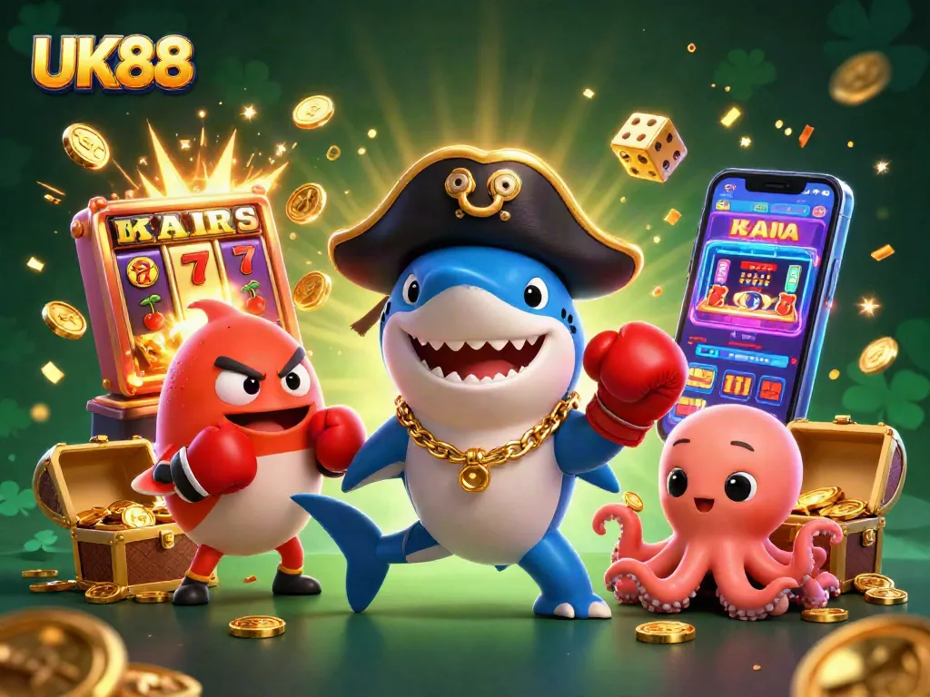 Engage with UK88’s thrilling casino world featuring vibrant characters and exciting games.