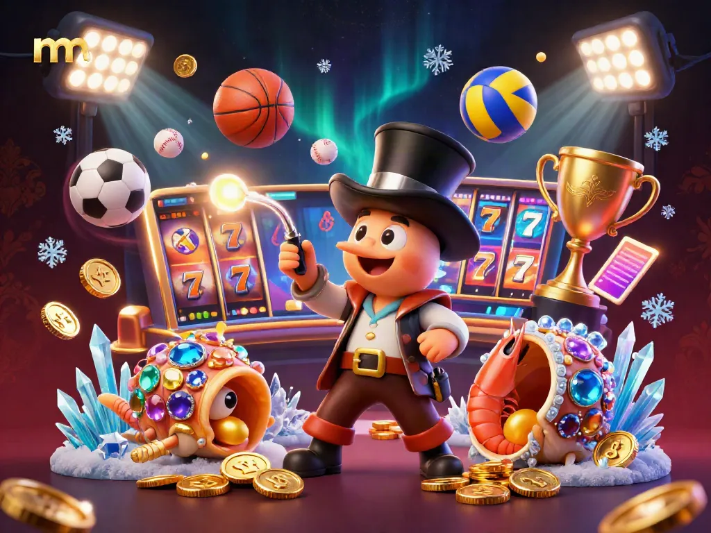 Engage with mmoo in an enticing casino scene featuring dynamic characters and vibrant gaming elements.