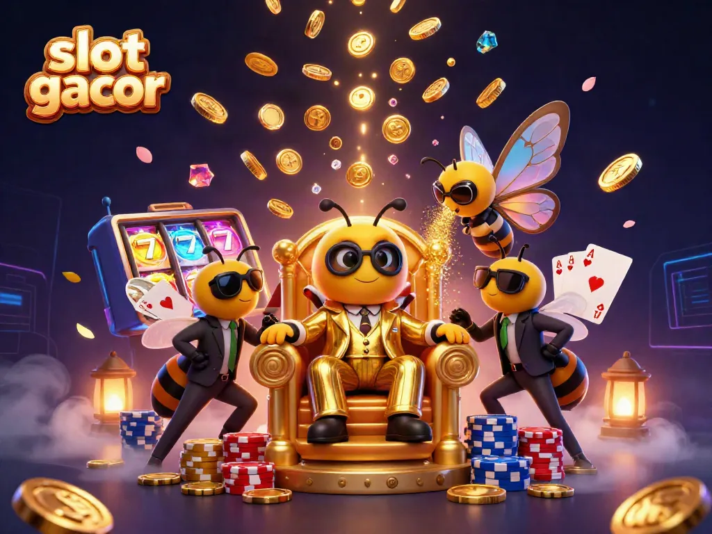 Berpartisipasi dalam permainan slot gacor yang mengasyikkan dengan karakter unik dan elemen kasino berkilau.
