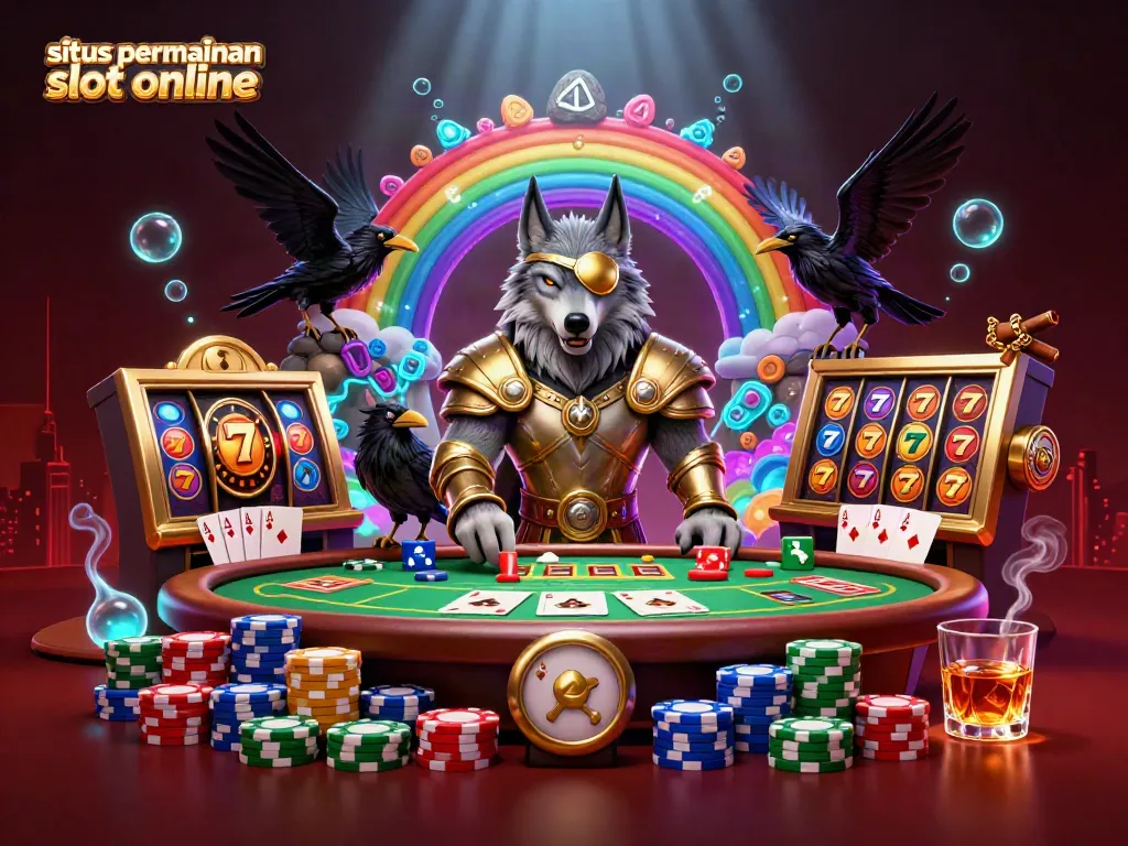 Menangkan pengalaman bermain situs permainan slot online dengan Odin dan Messenger yang penuh simbol keberuntungan.