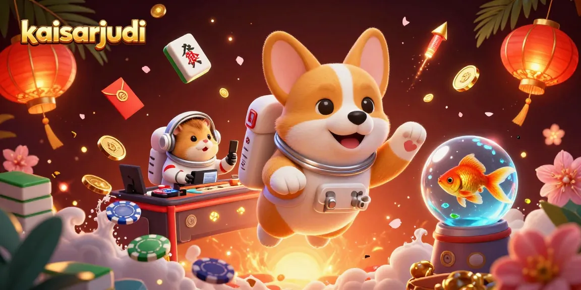 Engage in vibrant gaming moments with kaisarjudi in a dynamic space casino setting