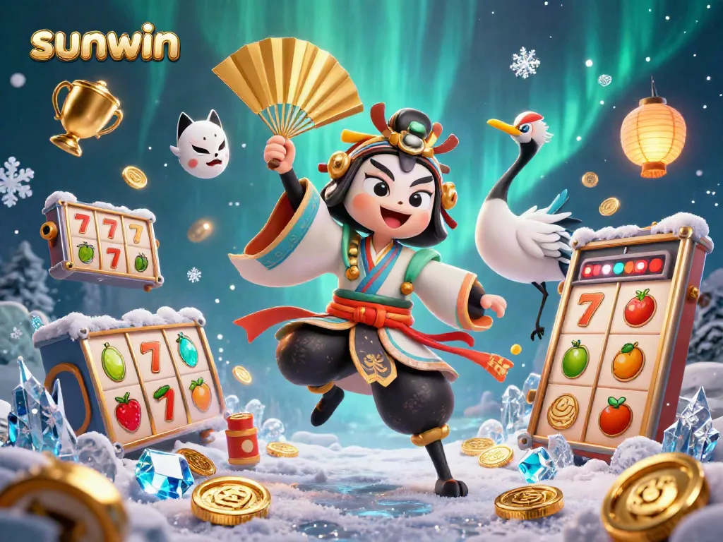 Engage in endless fun with sunwin's vibrant casino scene featuring dynamic slots and spirited characters.