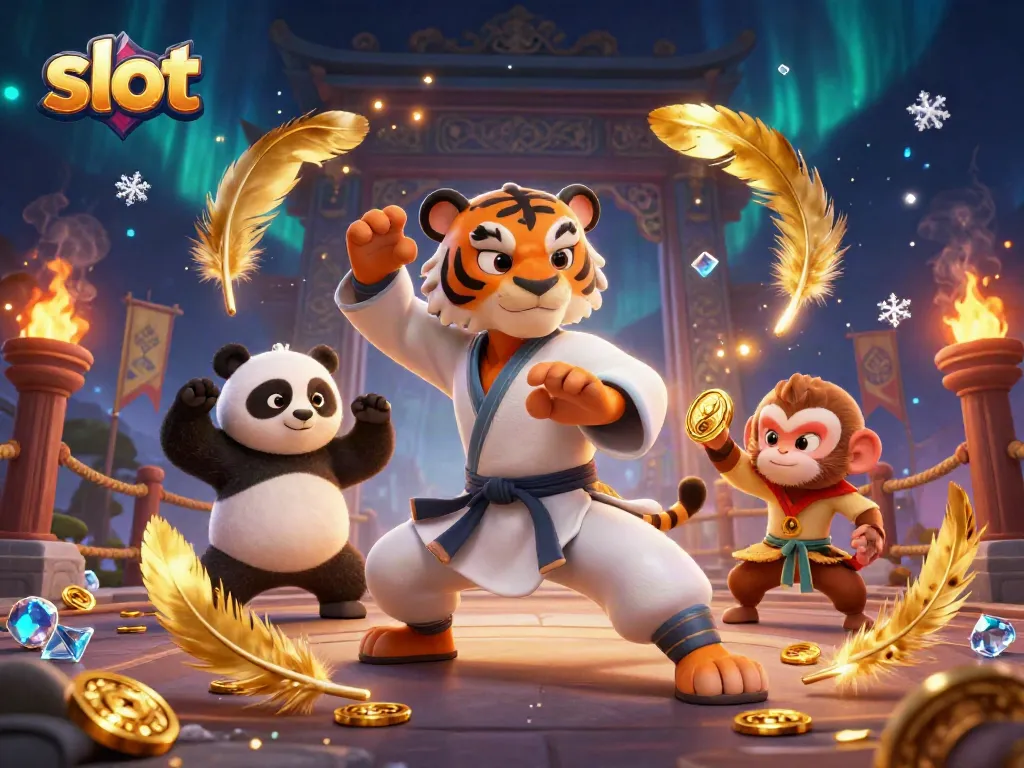 Experience thrilling slot gameplay with engaging characters in a vivid casino world.