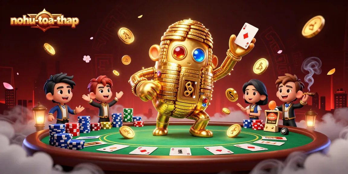 Play the nohu-toa-thap game and win massive rewards in this thrilling gambling adventure.