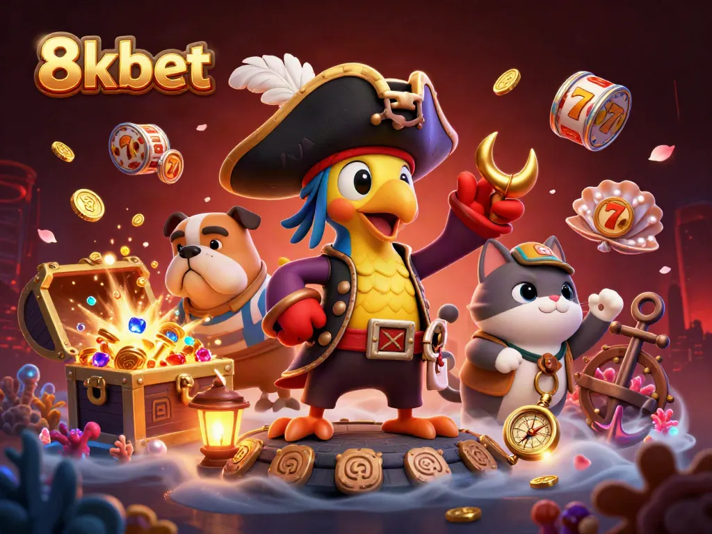 Engage with thrilling slots and jackpots at 8xbet, where pirate adventures await players!