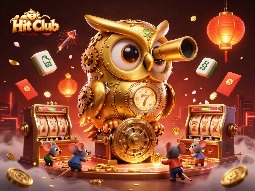 Experience gaming thrills at Hit Club with a vibrant 3D casino scene filled with excitement and action.