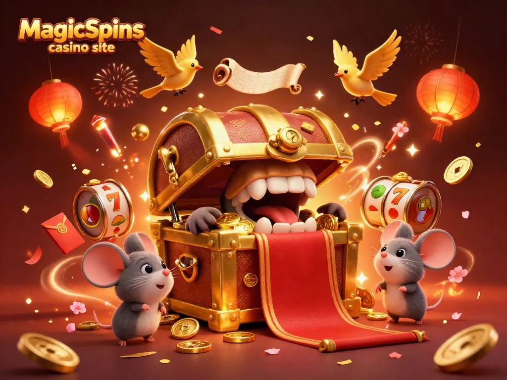 Engage with MagicSpins casino site by winning big with dazzling slots and treasures illustrated beautifully.