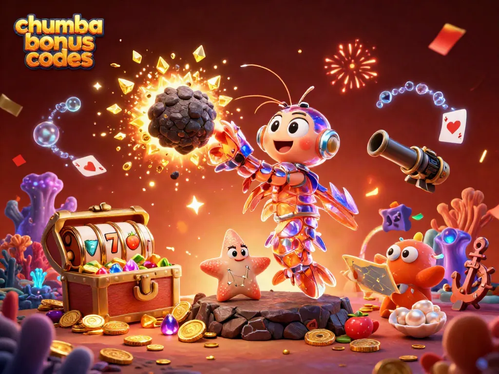 Win with Chumba Casino bonus codes in an explosive 3D casino-themed adventure!
