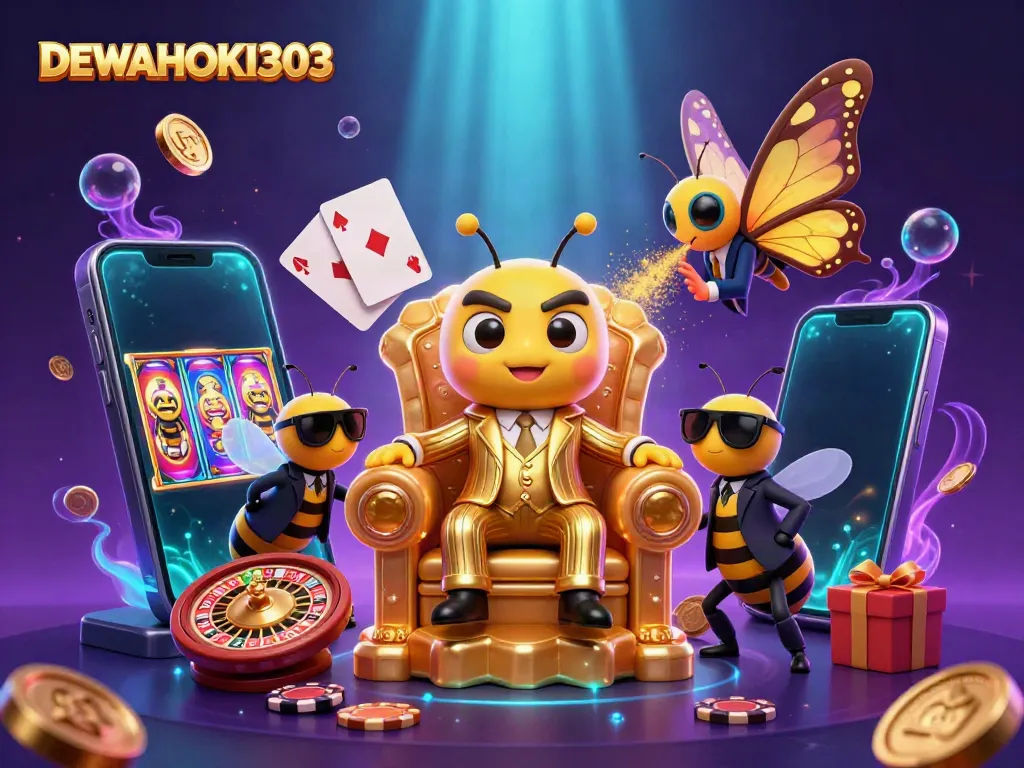 DEWAHOKI303 mempersembahkan suasana permainan slot dengan karakter 3D menarik dan efek visual yang memukau.