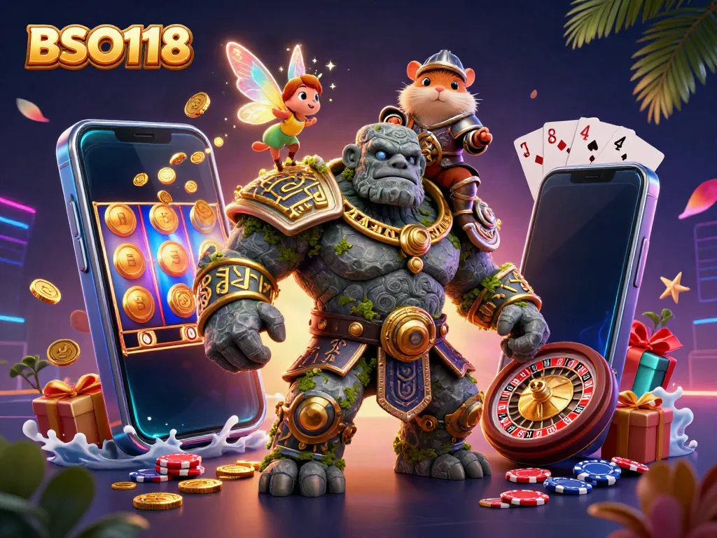 Play exciting slots with BSO118's dynamic gaming experience featuring enchanting characters and vivid graphics.
