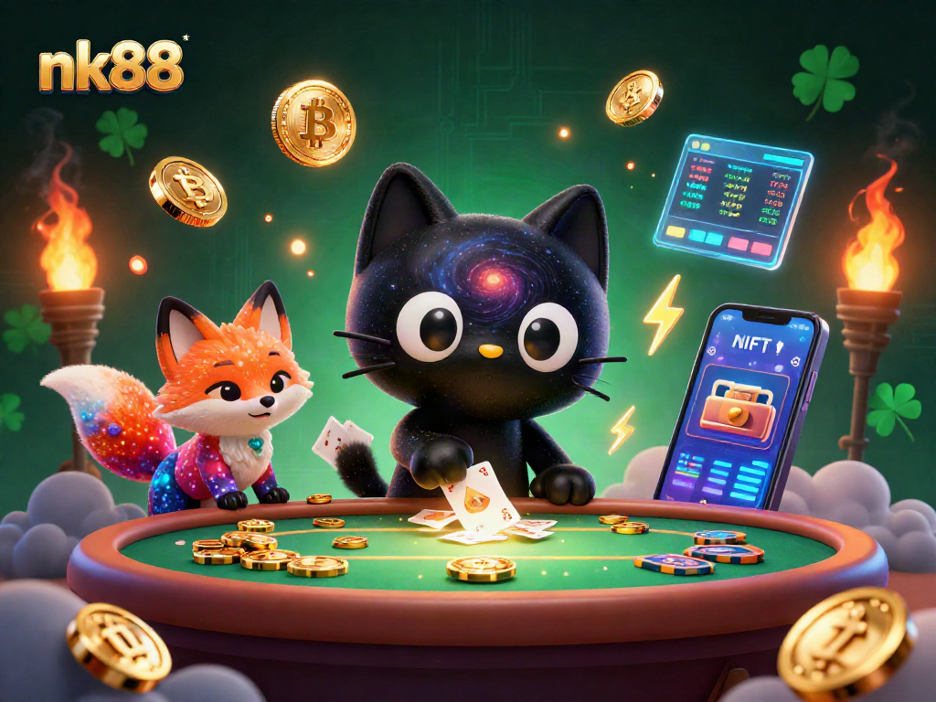 Engage with nk88's cosmic casino experience, where luck meets the universe in vibrant colors.