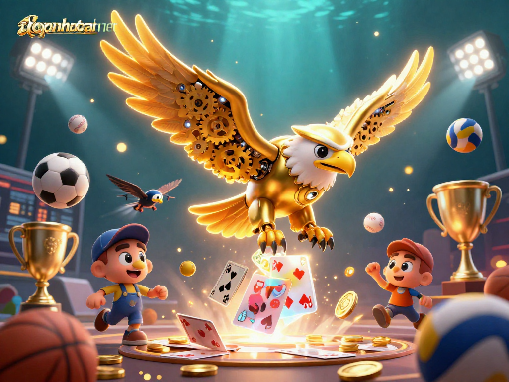 Watch topnhacaiviet showcase thrilling sports betting, vibrant visuals, and dynamic casino elements in a captivating scene.