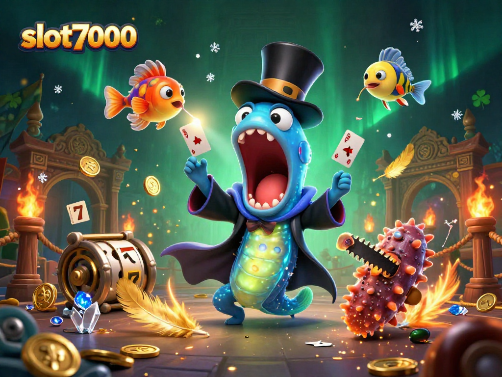 Slot7000 menawarkan permainan slot dengan ikan belut gulper dan ikan pemancing yang beraksi sihir yang menarik.