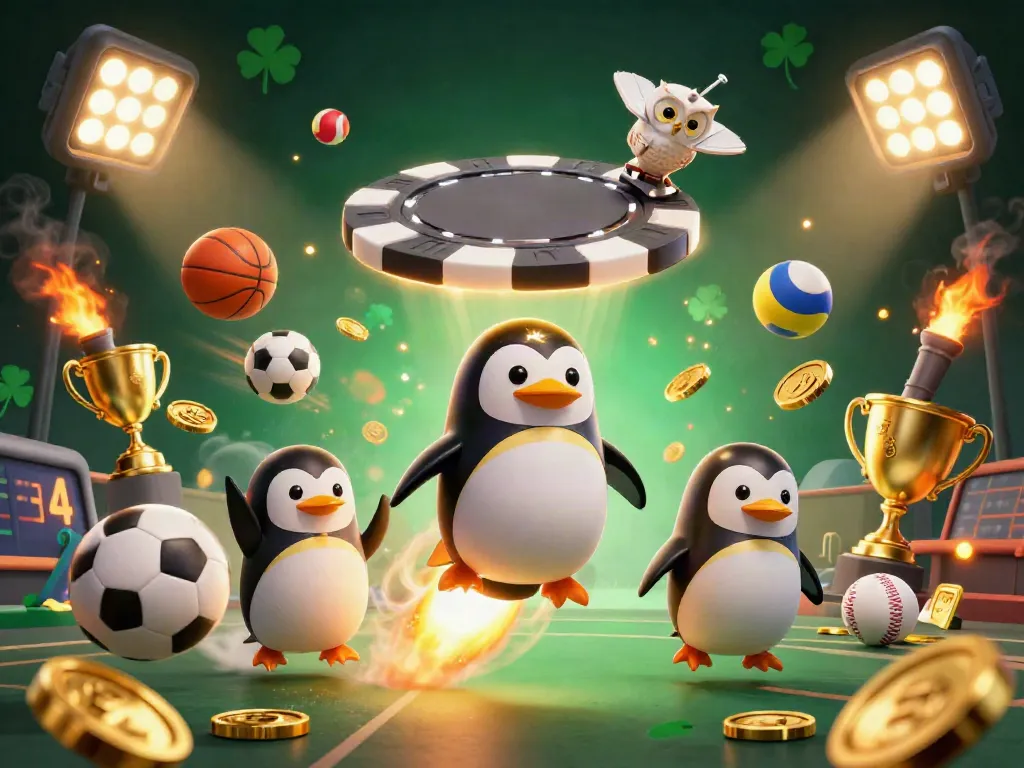 Experience the thrill of FIVE88 Casino with dynamic sports elements and gold coins among a vibrant 3D scene.
