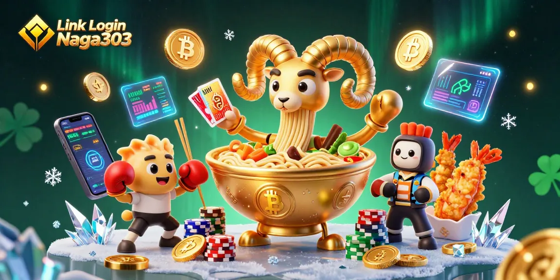 Engage in thrilling gameplay at Link Login Naga303 with vibrant casino characters and dynamic elements.