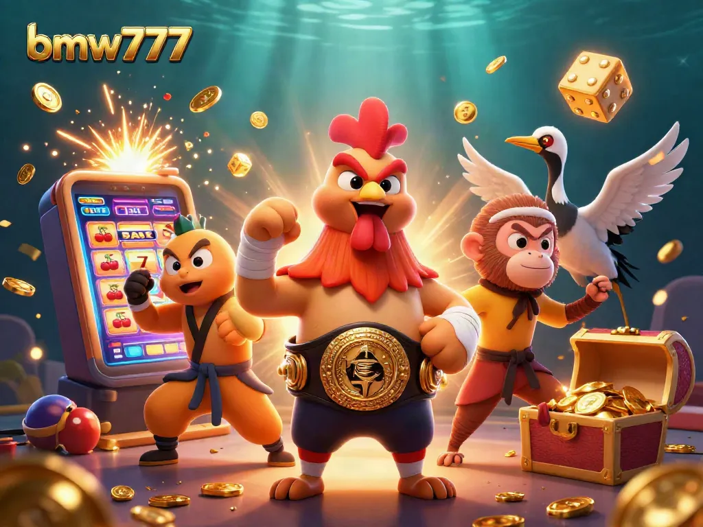 bmw777 berputar di mesin slot, ayam Muay Thai dan monyet Shaolin di kasino