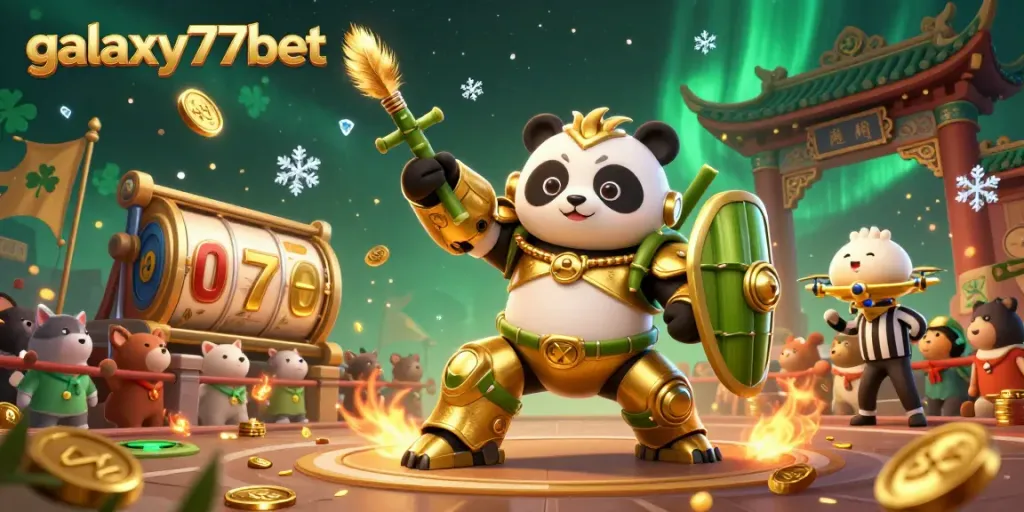 Join galaxy77bet for an immersive gambling experience in a vibrant casino arena filled with excitement.