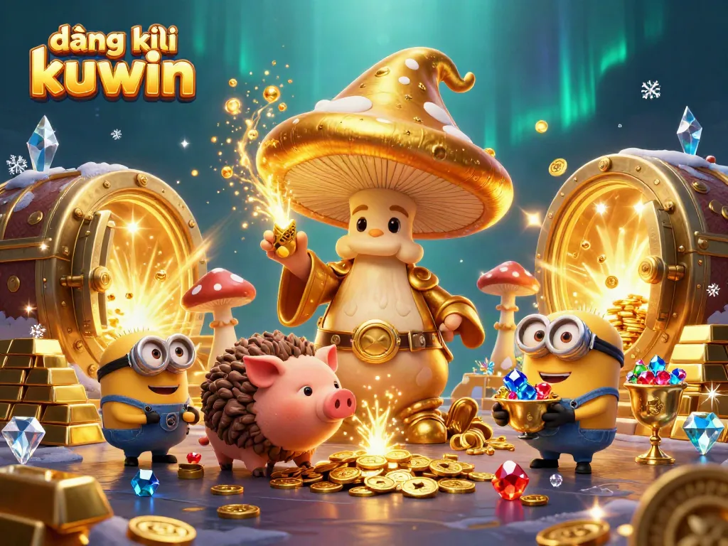 Activate đăng ký kuwin on Kuwin's vibrant platform with magical treasure elements and casino excitement.