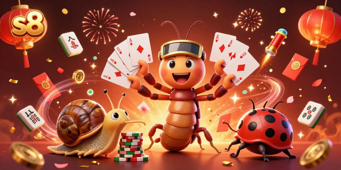 S8 brings thrilling card action to life, featuring an animated dealer with dynamic gameplay elements.