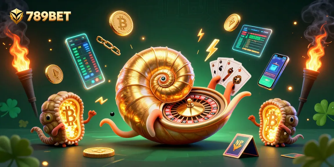 Engage with thrilling games at 789BET while surrounded by luminous crypto elements and exquisite casino vibes.