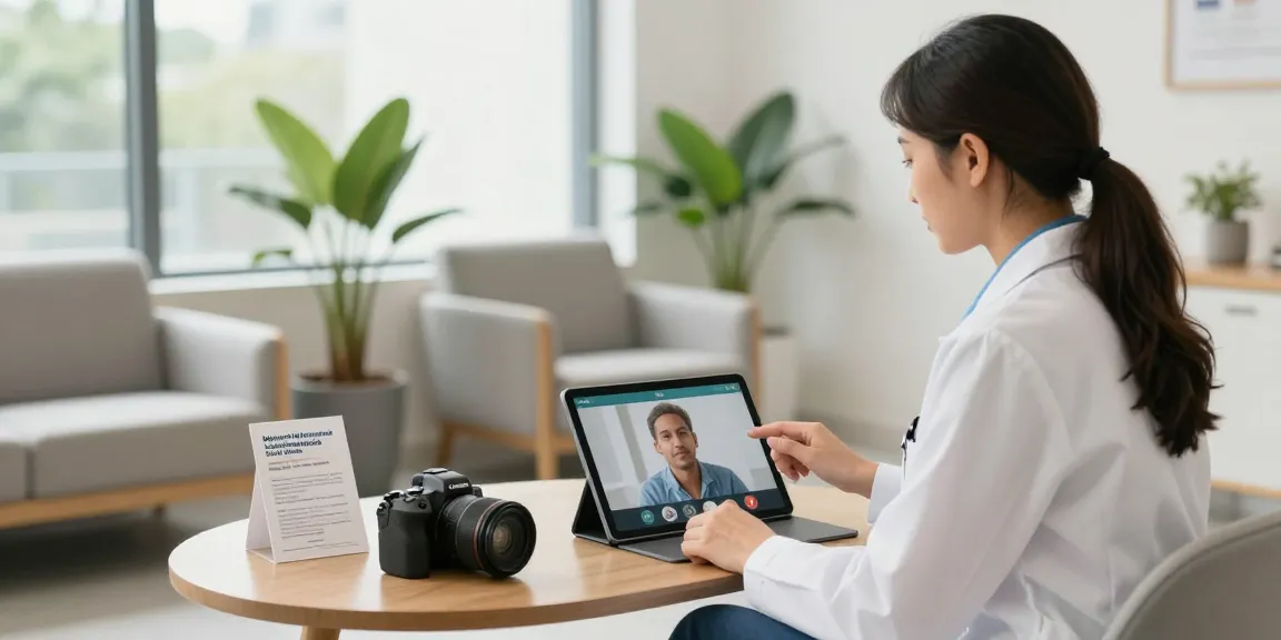 Healthcare professional discussing Medical Marijuana Card Online in a welcoming clinic.