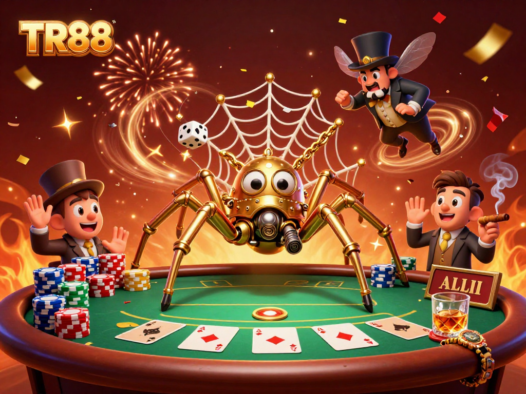 Experience the excitement of TR88 with vibrant casino elements and rich details.