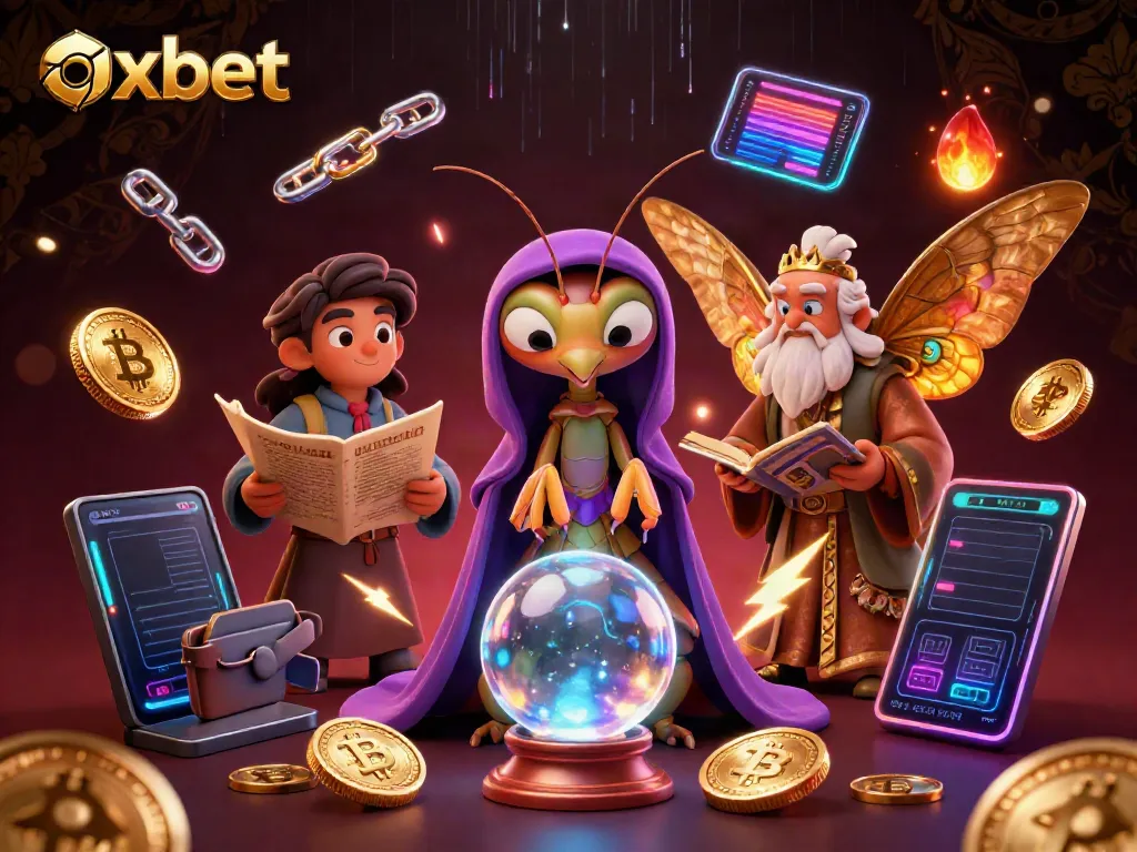Experience a mystical scene with oxbet's fortune teller and library as they reveal winning strategies for players.