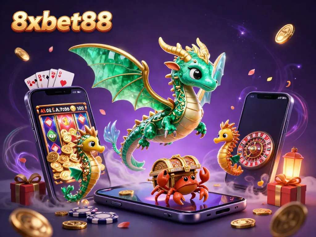 Experience exciting gameplay with 8xbet88 featuring unique dragons, games, and treasures.