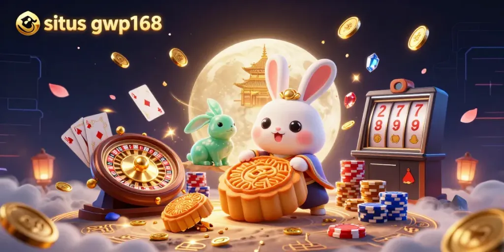 Menangkan hadiah di situs gwp168 dengan permainan slot menguntungkan dan karakter menarik di bulan.
