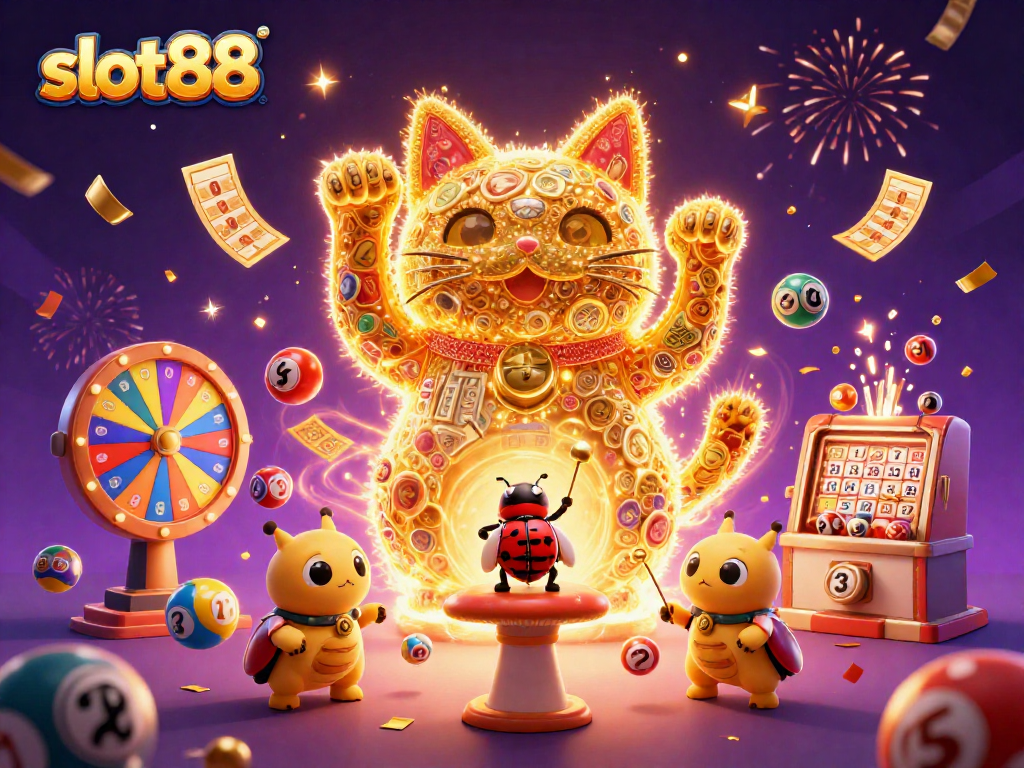 Experience expert winning strategies in slot88's captivating gaming scene with vibrant elements.