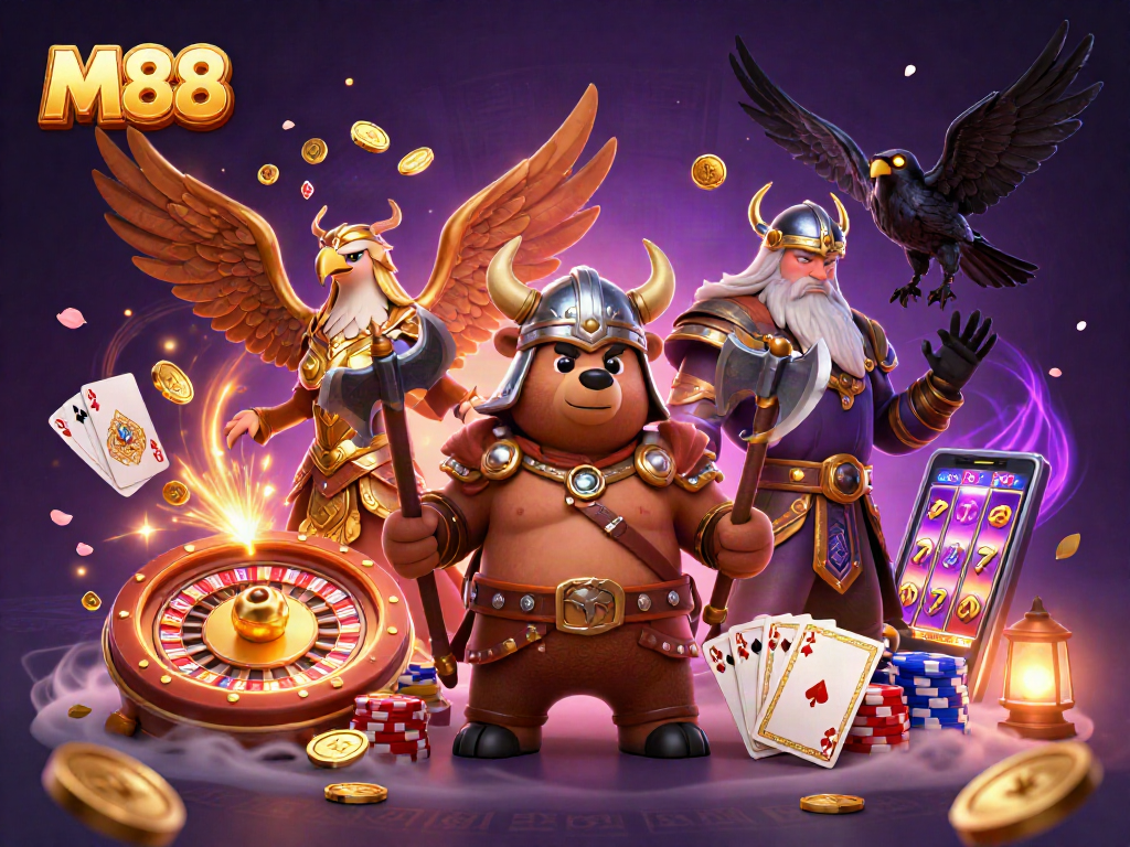 Join the excitement with M88's immersive casino adventure featuring dynamic game elements.