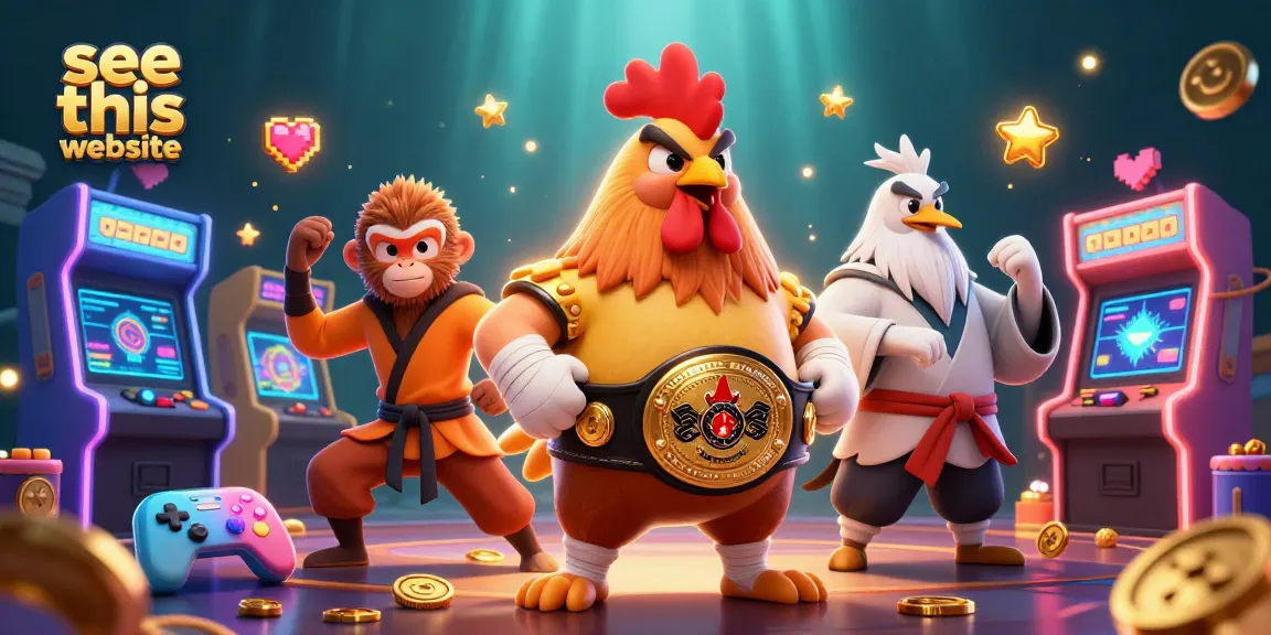 See this website showcasing a vibrant casino scene with iconic characters celebrating gaming