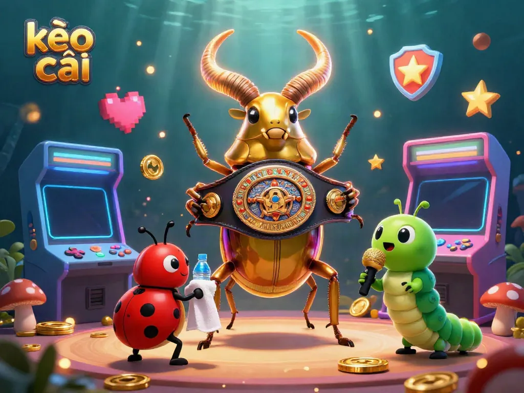 Engage with the thrilling kèo nhà cái action in this vibrant, detailed 3D illustration featuring playful gambling characters.