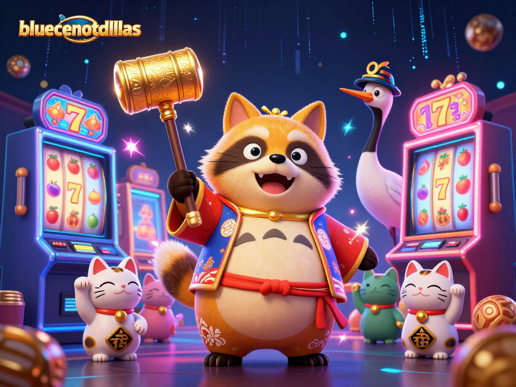Spins mesin slot di bluecenotedallas dengan tanuki dan maneki-neko membawa keberuntungan!