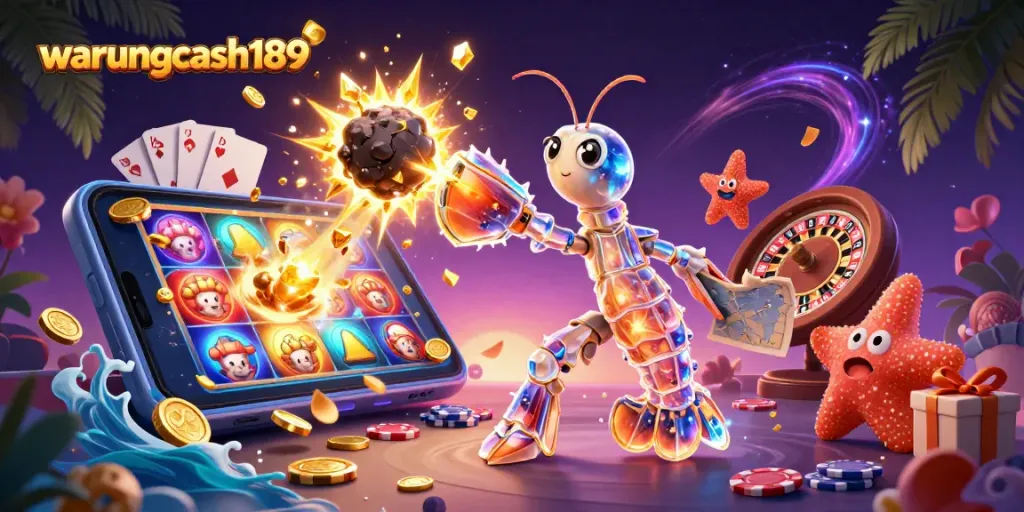 Spin the reels with warungcash189 as the galactic samurai shrimp busts through and unleashes golden gems.