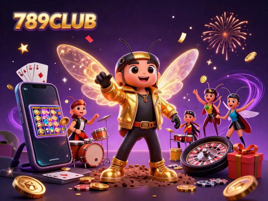 Engage in thrilling gameplay at 789CLUB with colorful slots and dynamic casino elements.