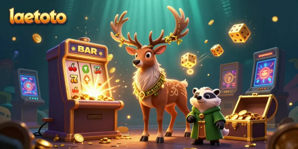 Laetoto membuka peluang menang besar dengan Jackpot slot menguntungkan dan suasana penuh kemeriahan.