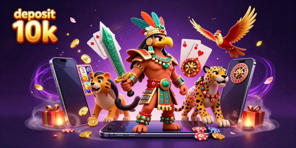 Menangkan permainan slot hanya dengan deposit 10k di dunia kasino online yang menarik!