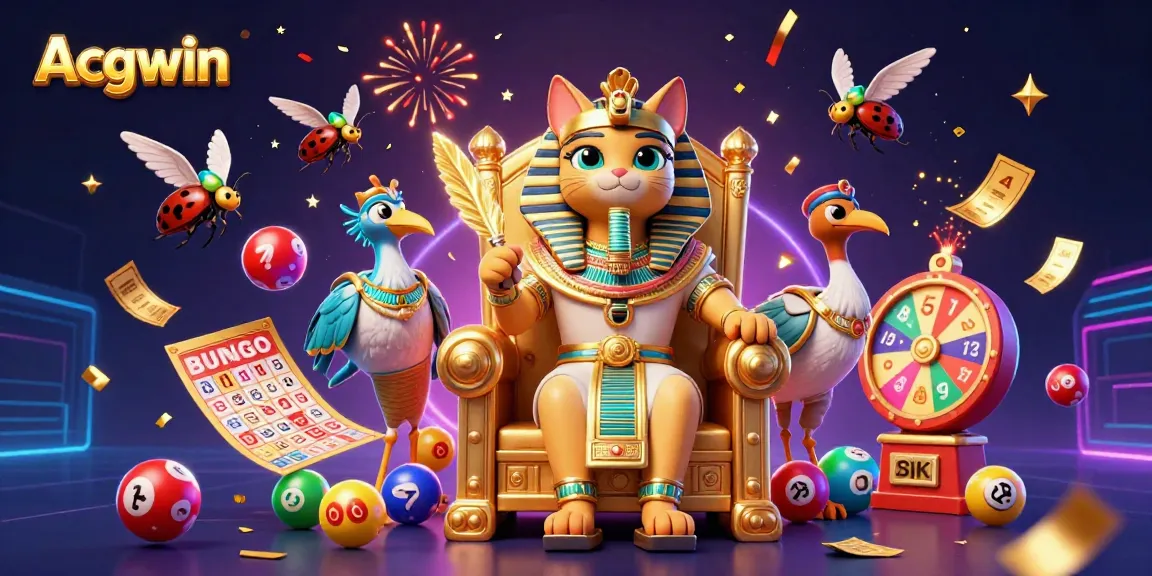 Engage in dynamic gaming experiences with Acgwin's vibrant lottery scene featuring iconic characters and exciting game elements.