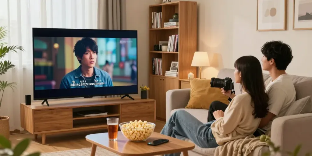บรรยากาศการดูหนังเอวีซับไทย.live ในบ้านที่อบอุ่นและสบาย
